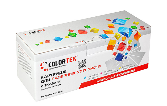   Картридж Colortek TK-150 Bk для Kyocera