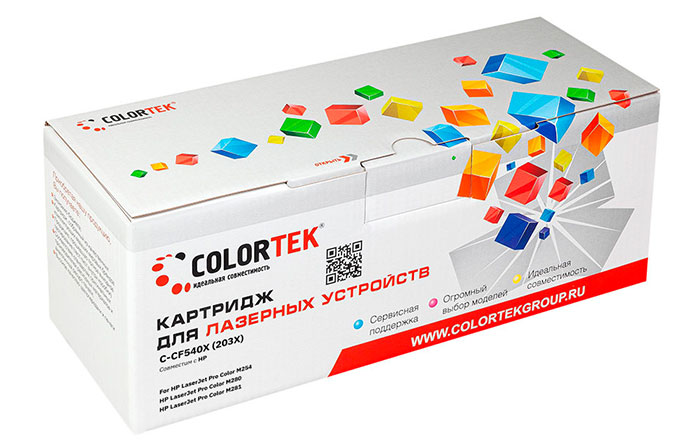 Картридж Colortek  CT-CF540X (203X) для HP