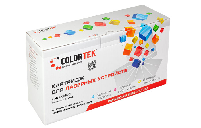 Фотобарабан Colortek DK-1100 для Kyocera
