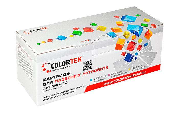 Фотобарабан ColortekCT-KXFA86A (86A) (DU) для принтеров Panasonic
