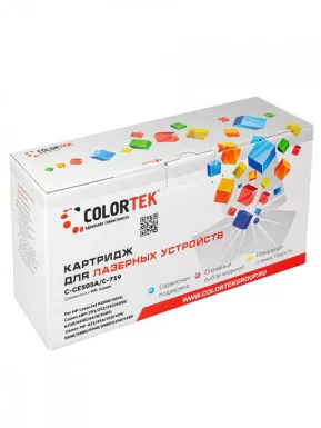 Картридж лазерный Colortek CE505A/719 для принтеров HP; Canon