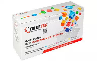 Картридж лазерный Colortek Q6003A magenta для принтеров HP