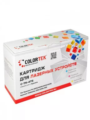 Картридж лазерный Colortek TK-475 для принтеров Kyocera