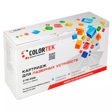 Картридж лазерный Colortek TK-3100 для принтеров Kyocera