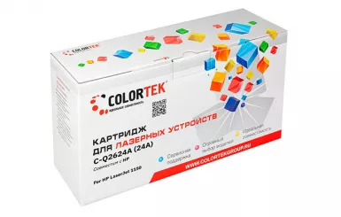 Картридж лазерный Colortek Q2624A для принтеров HP