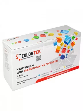 Картридж лазерный Colortek E-16 для принтеров Canon