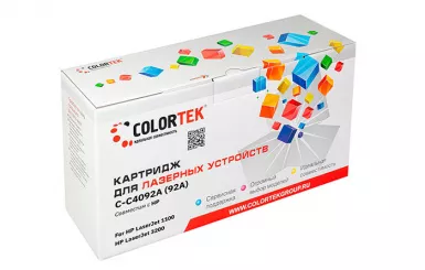 Картридж лазерный Colortek C4092A для принтеров HP