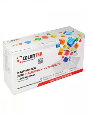 Картридж лазерный Colortek Q5949A для принтеров HP и Canon