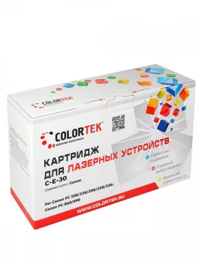 Картридж лазерный Colortek E-30 для принтеров Canon