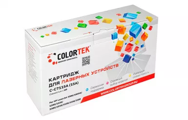 Картридж лазерный Colortek C7115A для принтеров HP