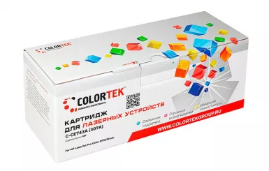 Картридж лазерный Colortek CE743A Magenta для принтеров HP