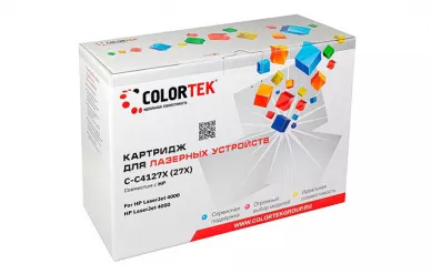 Картридж лазерный Colortek C4127X для принтеров НР; Canon; Brother