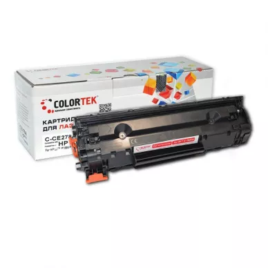 Картридж лазерный Colortek CE278A (78A) для принтеров HP
