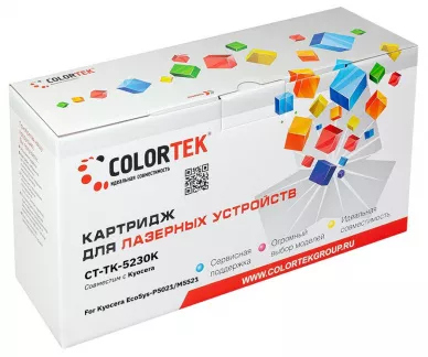 Картридж лазерный Colortek TK-5230 Bk для принтеров Kyocera
