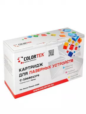 Картридж лазерный Colortek 106R01379 для принтеров Xerox