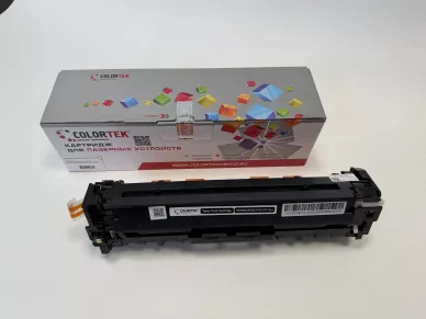 Картридж лазерный Colortek CB540A/CE320A/CF210A/C-716/C-731 Bk для принтеров HP и Canon