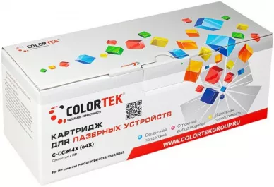 Картридж лазерный Colortek CC364X (64X) для принтеров HP