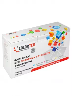 Картридж лазерный Colortek Q5949X для принтеров HP