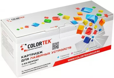 Картридж лазерный Colortek KX-FAT472A7 для принтеров Panasonic