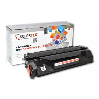 Картридж лазерный Colortek CE505A/CF280A для принтеров HP