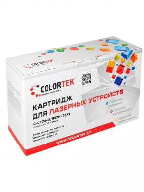 Картридж лазерный Colortek CF226X/C-052H для принтеров HP; Canon