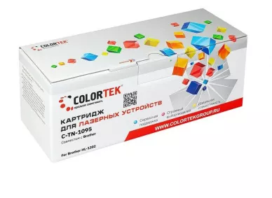 Картридж лазерный Colortek  TN-1095 для принтеров Brother