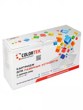 Картридж лазерный Colortek Q5949A для принтеров HP и Canon