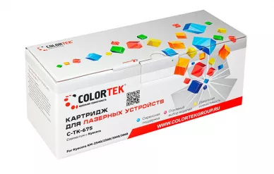 Картридж лазерный Colortek TK-675 для принтеров Kyocera
