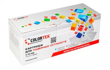 Картридж лазерный Colortek TK-450 для принтеров Kyocera
