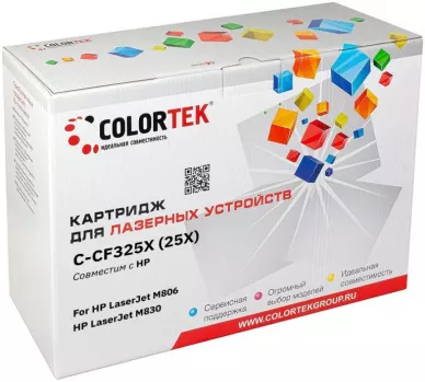 Картридж лазерный Colortek CF325X (25X) для принтеров HP