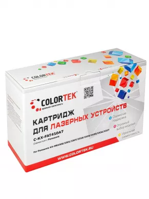 Картридж лазерный Colortek KX-FAT410A7 для принтеров Panasonic
