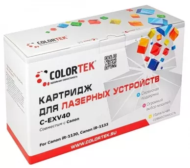 Картридж лазерный Colortek EXV40 для принтеров Canon