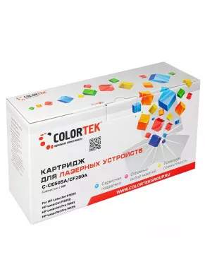 Картридж лазерный Colortek CE505A/CF280A для принтеров HP
